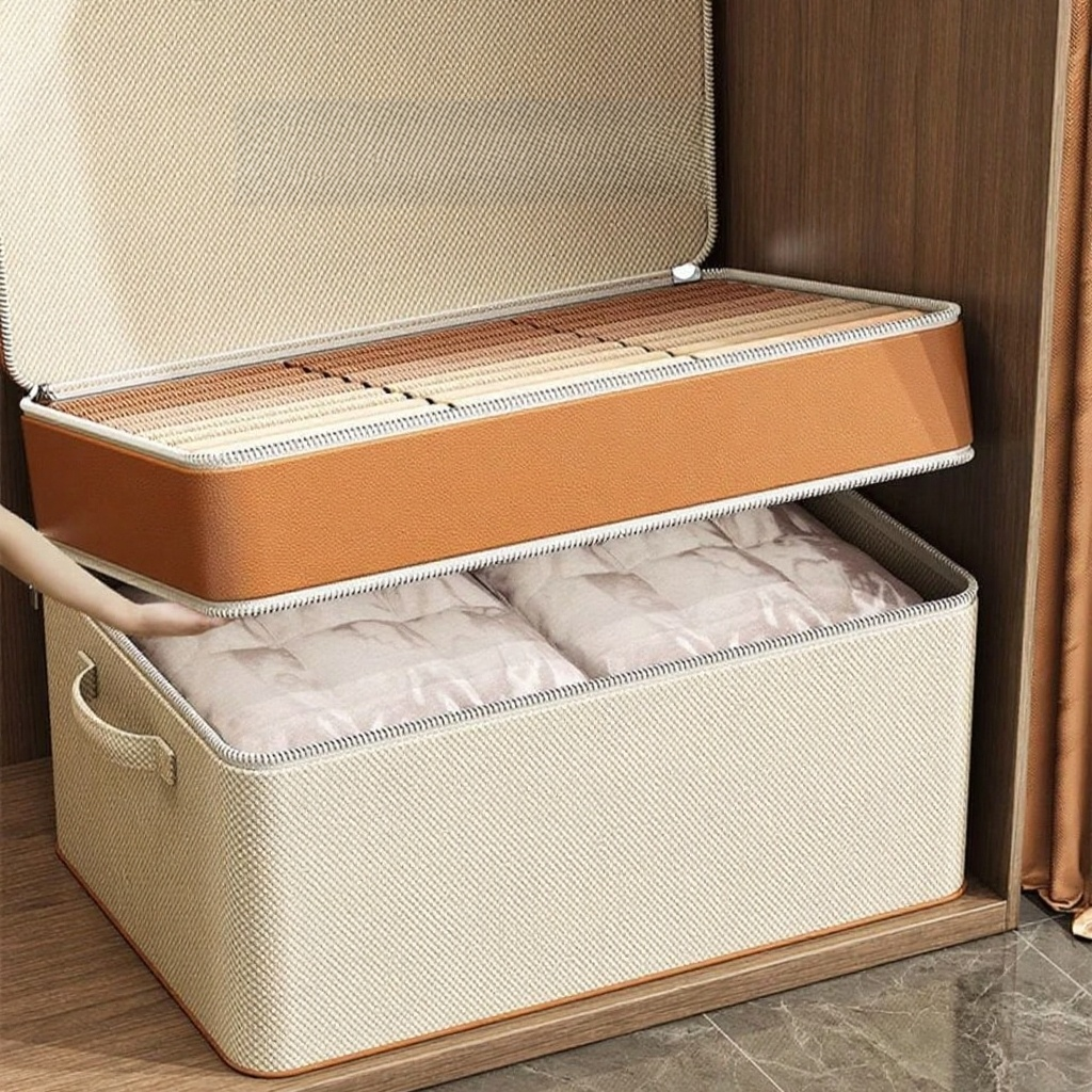 가정용 부직포 수납함 침대 밑 의류 수납함 정리함 부직포 침대 밑 수납함