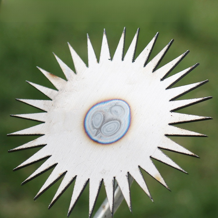 선플라워 모양 아연 도금 손잡이 제초기