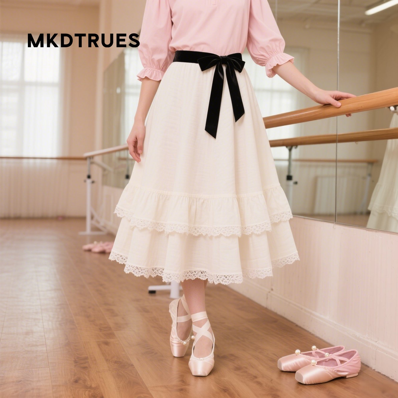 白いロングスカート