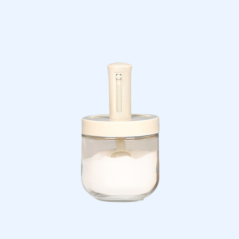 주방 밀봉 숟가락 뚜껑 일체 조미료 탱크