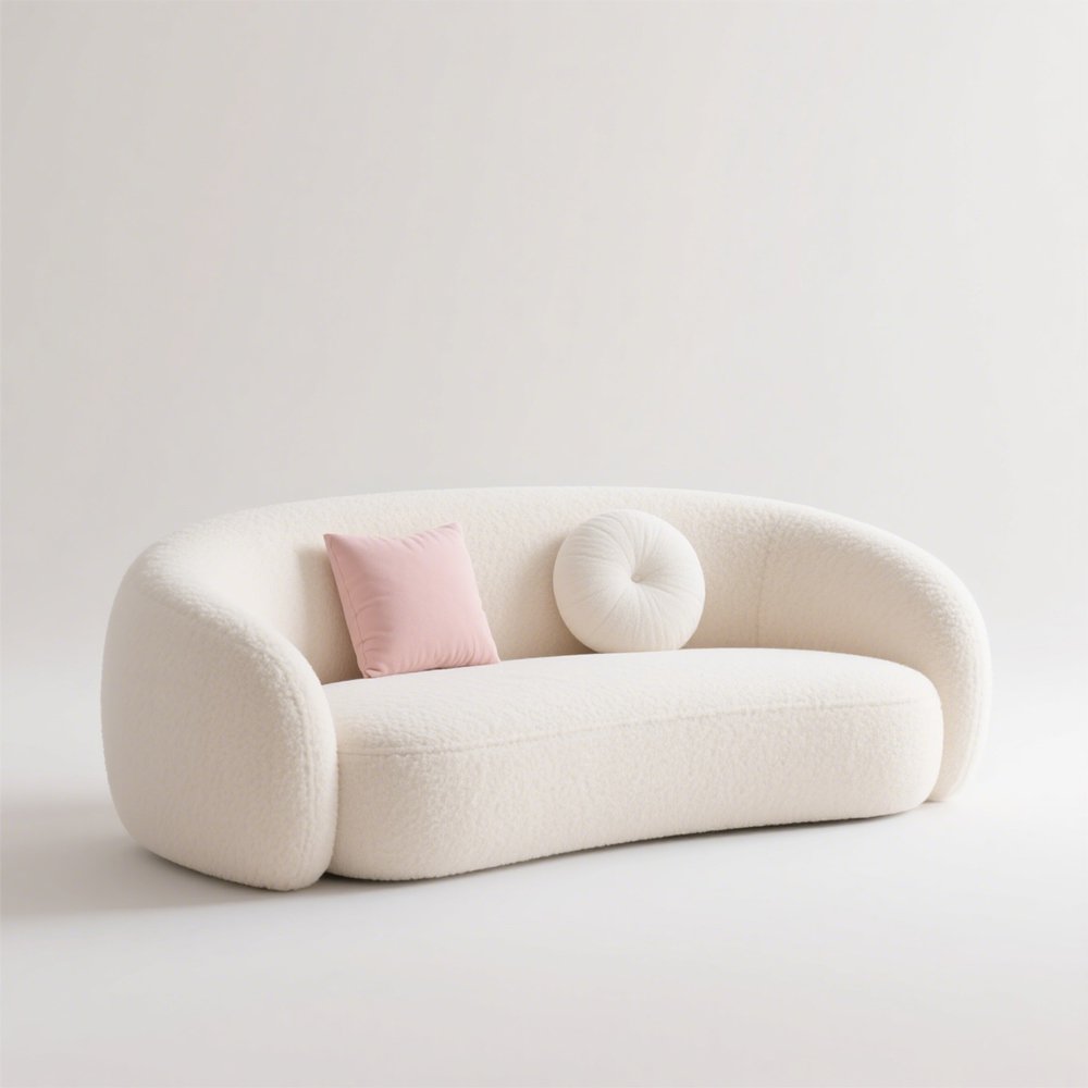 Pohovka v krémové barvě