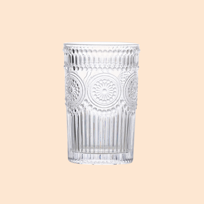 납 없는 유리 해바라기 컵