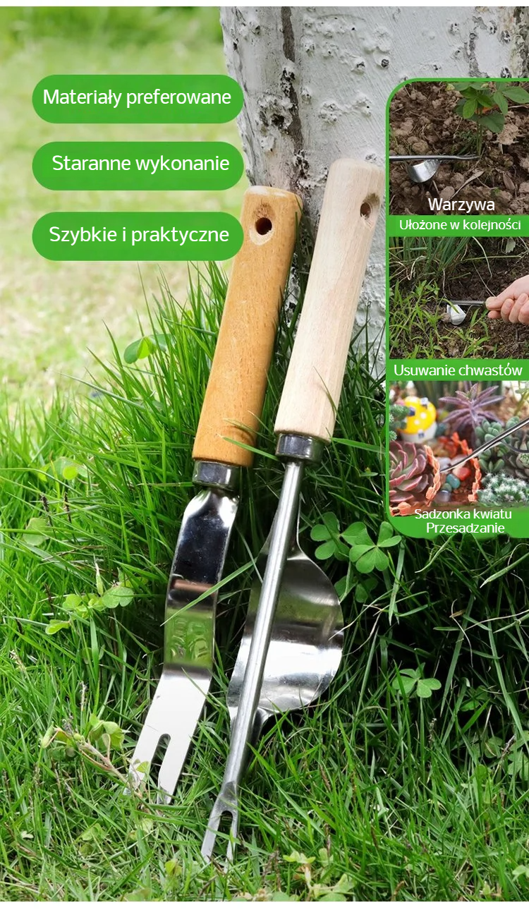 Wyrywacz chwastów z ergonomicznym uchwytem