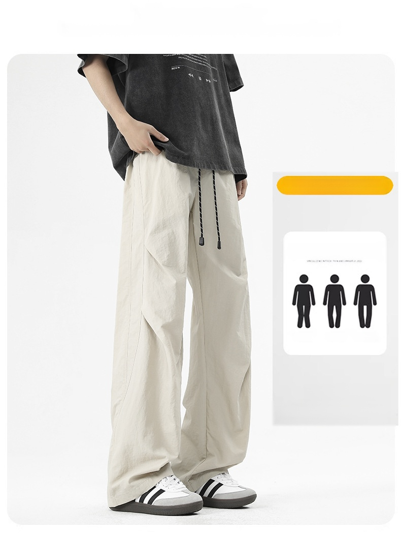 Amerikanische Fallschirmjäger Gerade Geschnittene Locker Sitzende Allround-Workwear-Hose