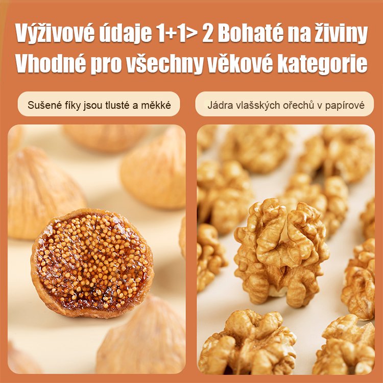 Fíkový koláč s černým sezamem a ženšenem