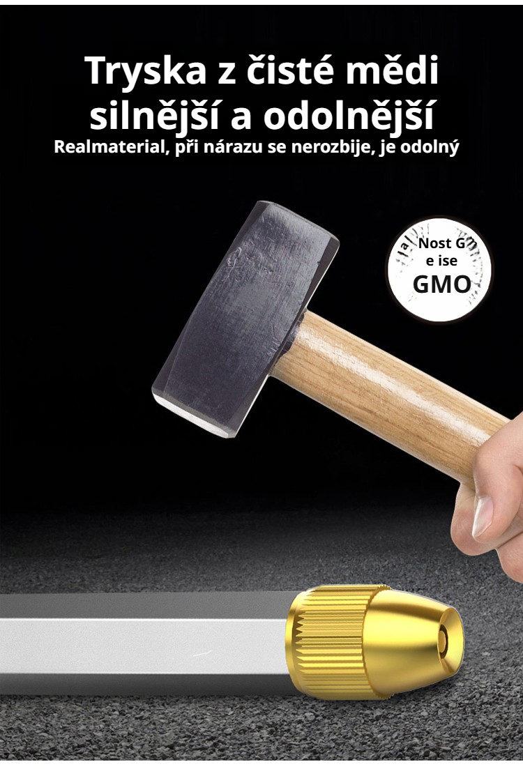 Vysokotlaká pistole jako příslušenství pro ruční mytí auta