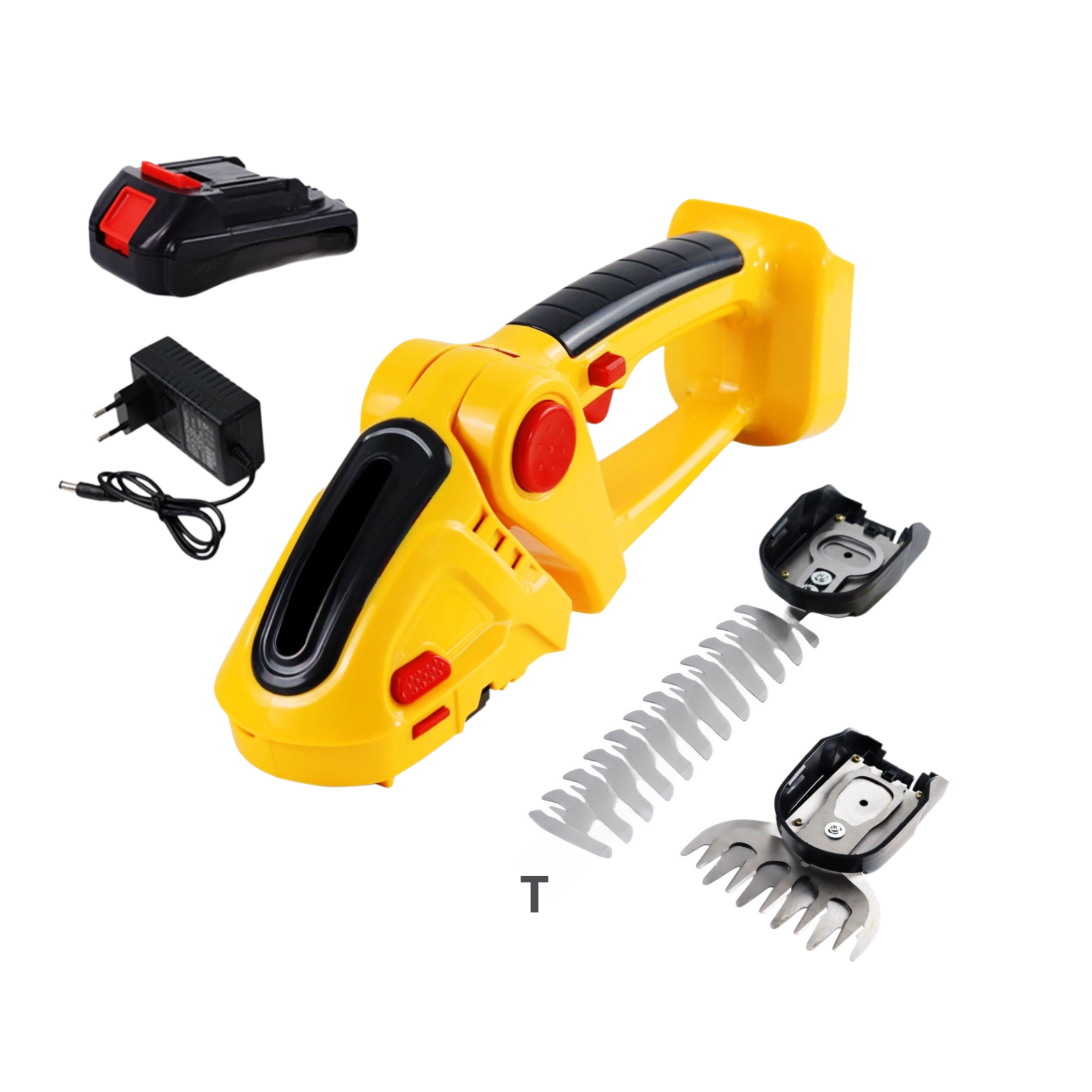 Ruční bezdrátové nabíjecí nůžky na živý plot, elektrické zahradní nůžky