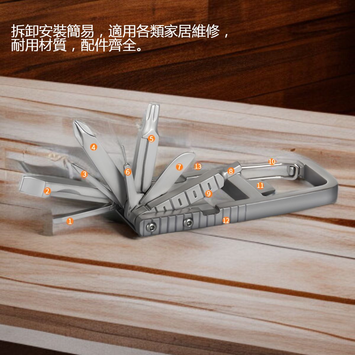 折疊收納拆卸工具螺絲刀套裝