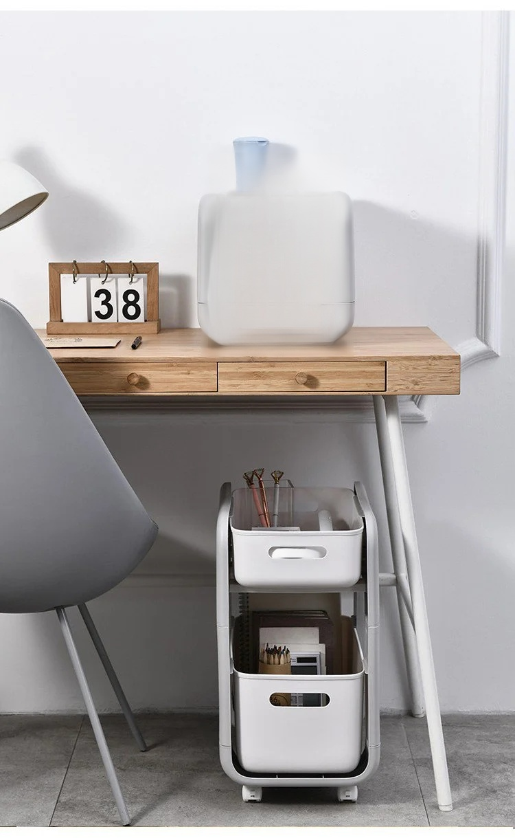 Organizer do salonu z funkcją mobilności