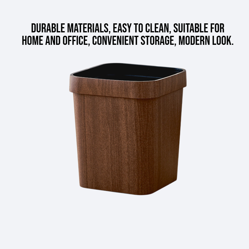 Foldable double-layer garbage bin