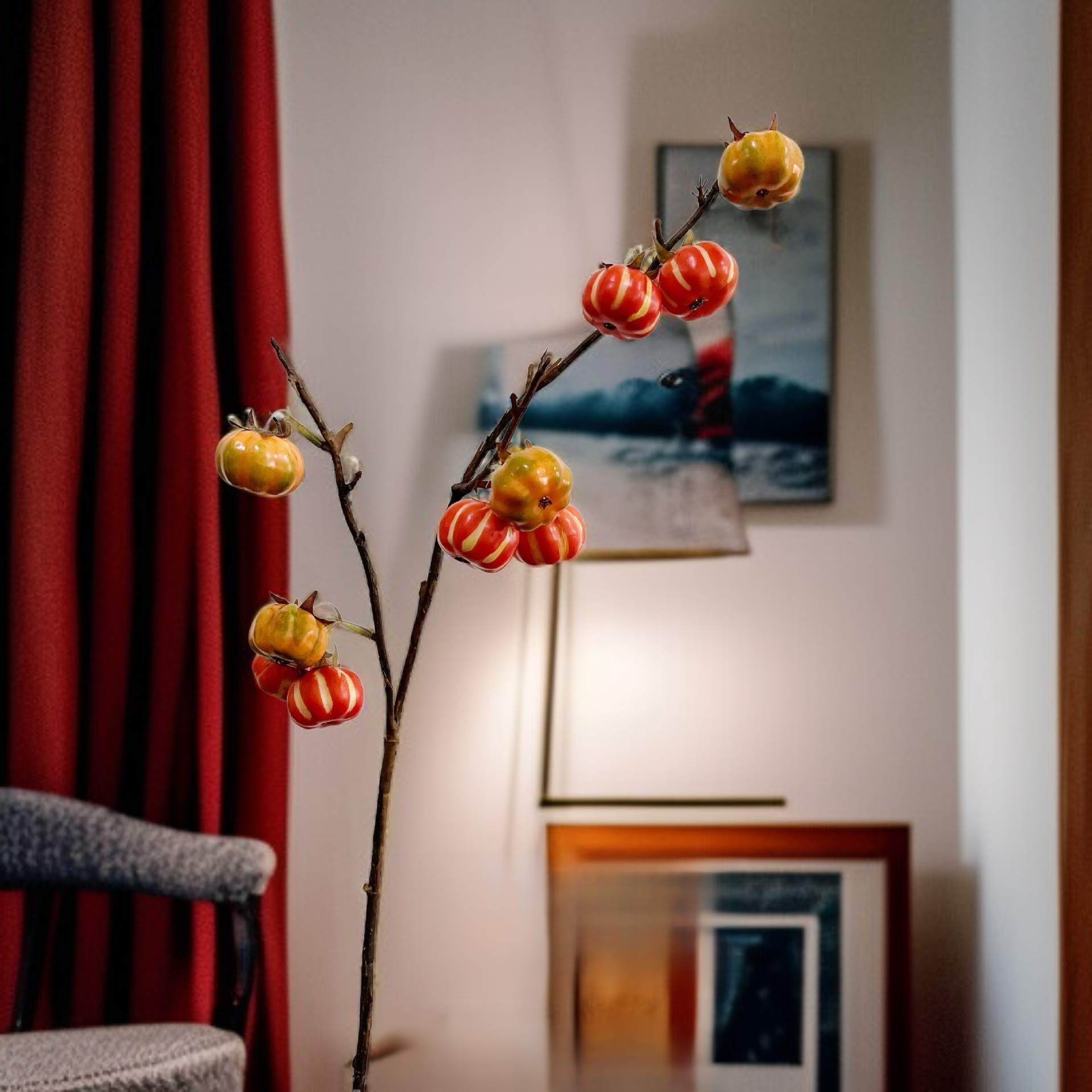 Simulace falešné dýně domácí dekorace svatební simulace květiny