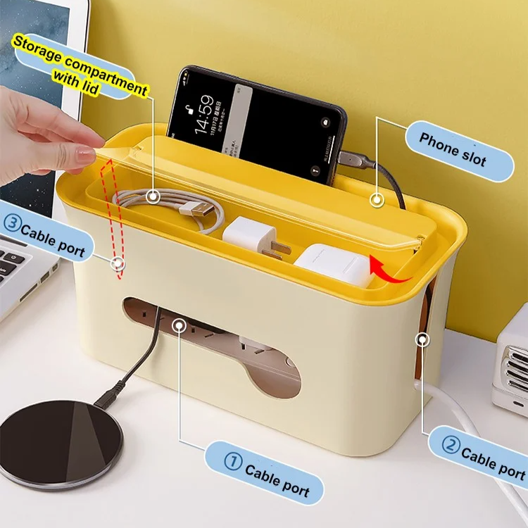 Krabice na uskladnění elektrických zásuvek a kabelů