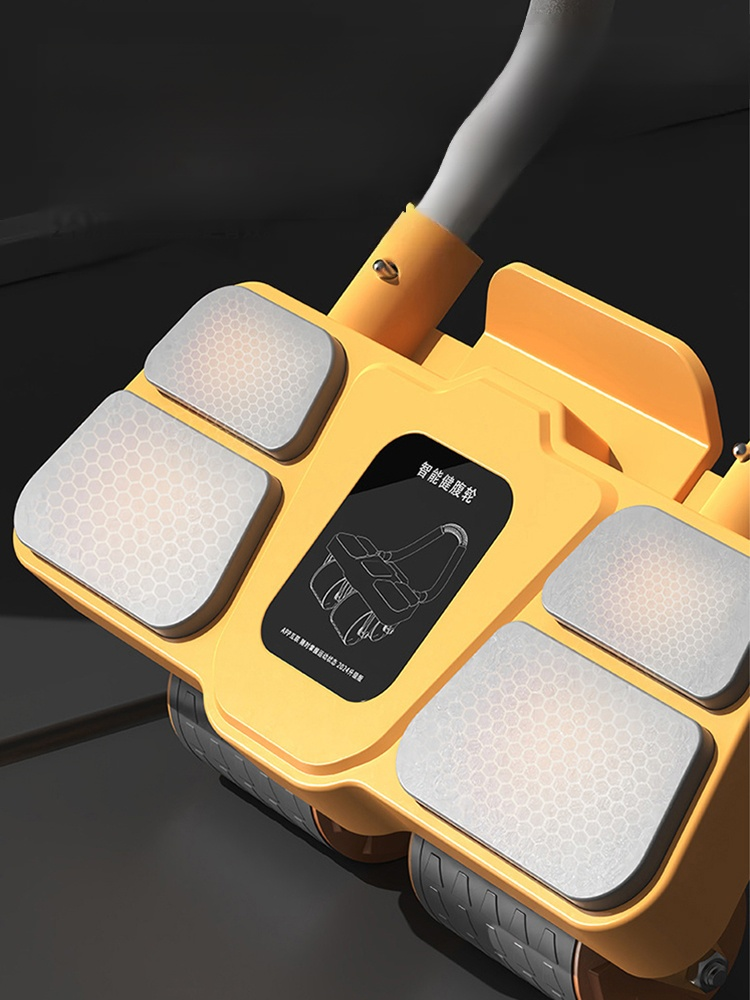 사륜 자동 리바운드 복근운동 롤아웃 + 요가매트