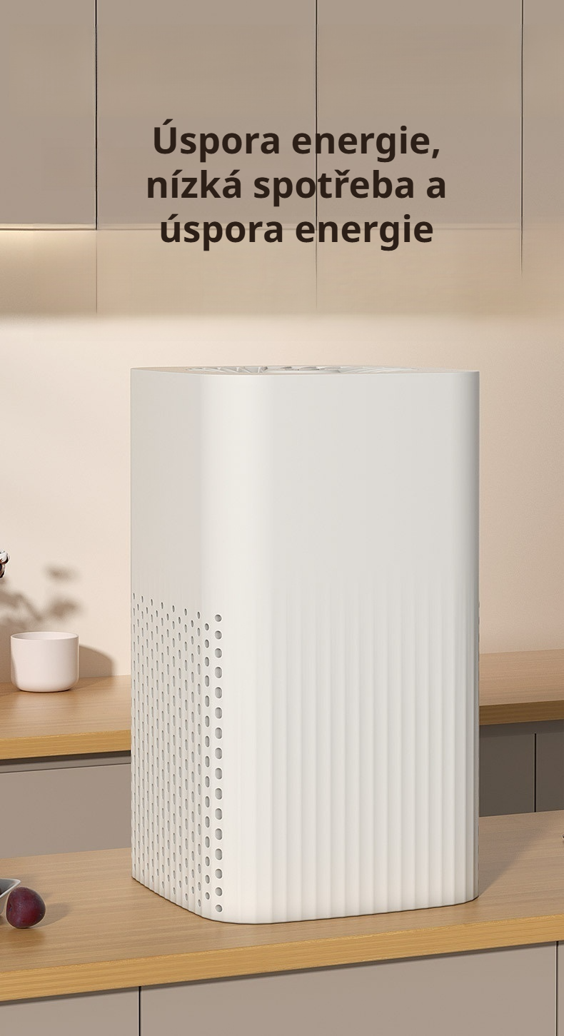 Čistič vzduchu odstraňuje prach a alergeny