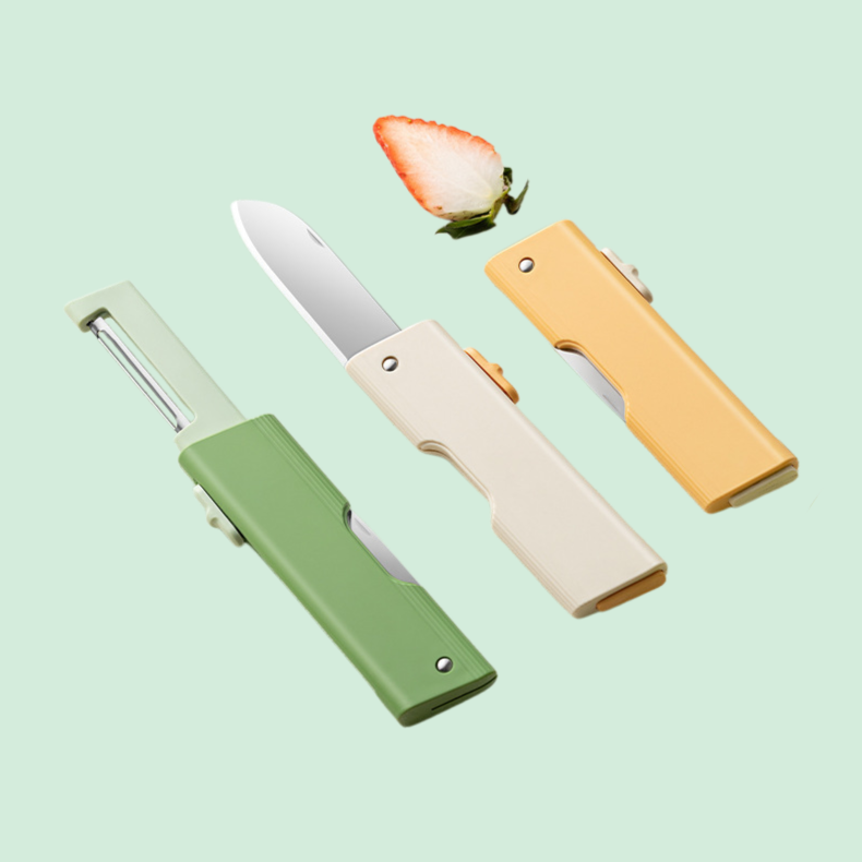 多機能2WAY折りたたみフルーツナイフ