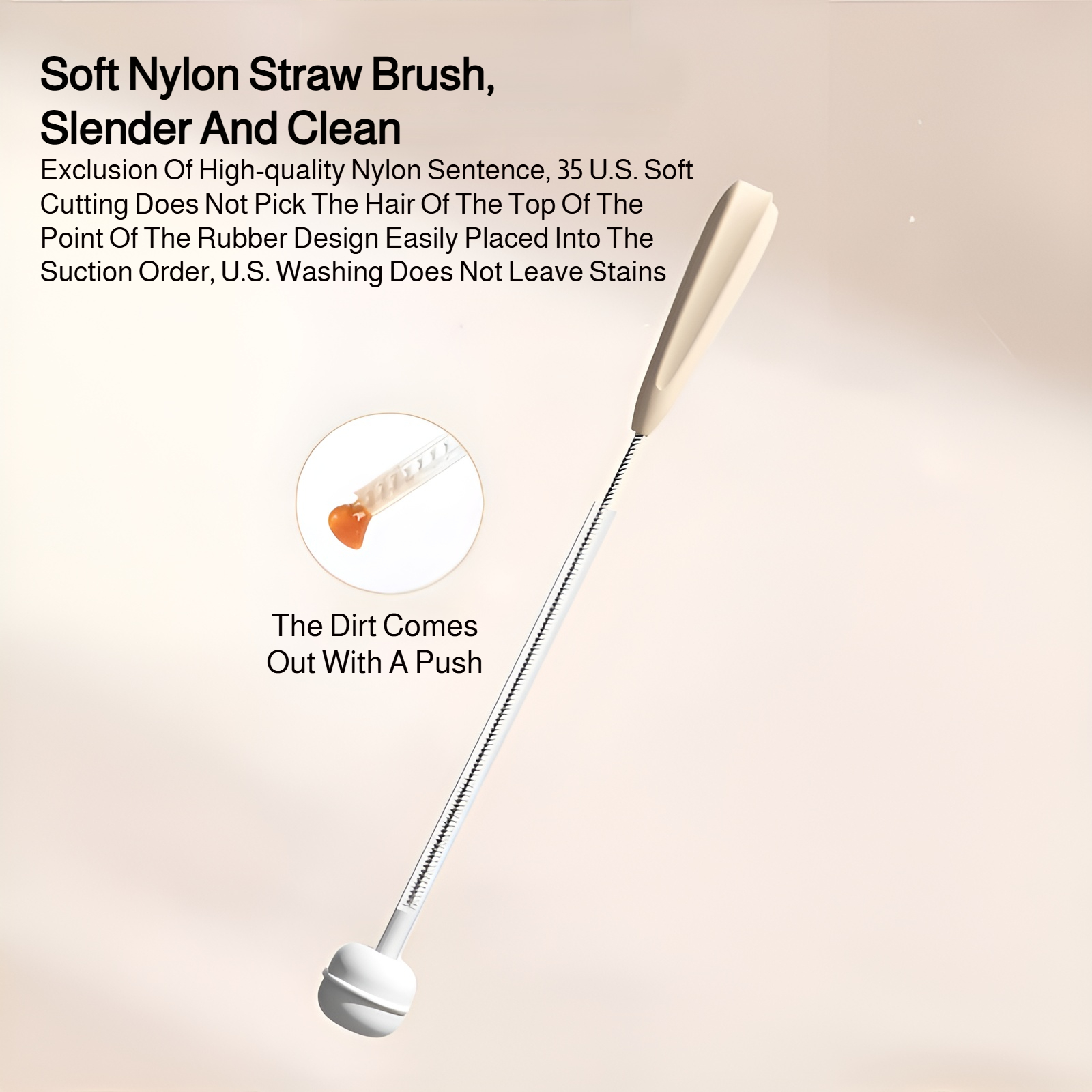 Four-in-one baby bottle cleaning brush set