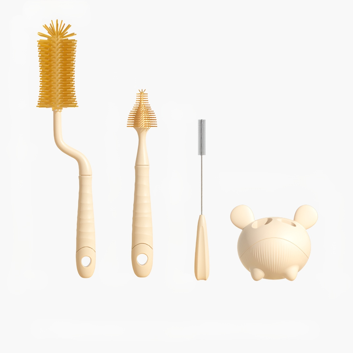 Silicone bottle brush