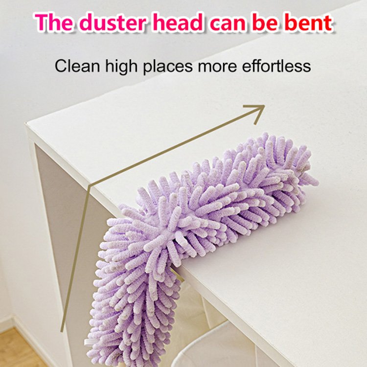 Plumeau rétractable en chenille