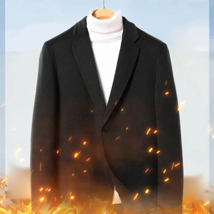 모직 남성 정장 코트