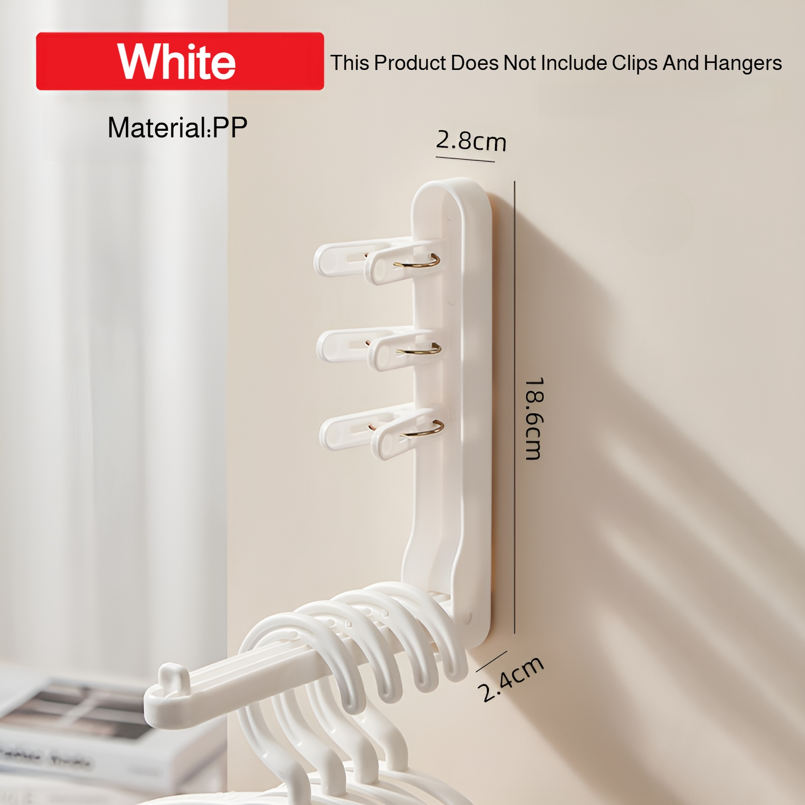 Foldable clothes hanger storage rack