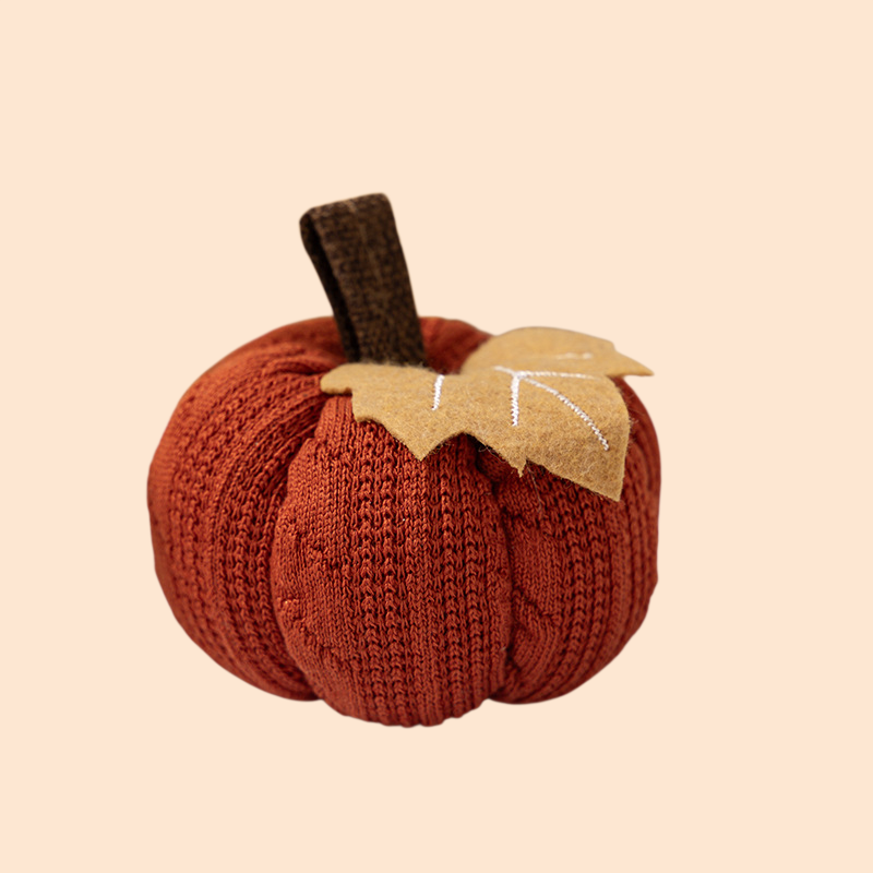 Decorative orange pumpkin pendant