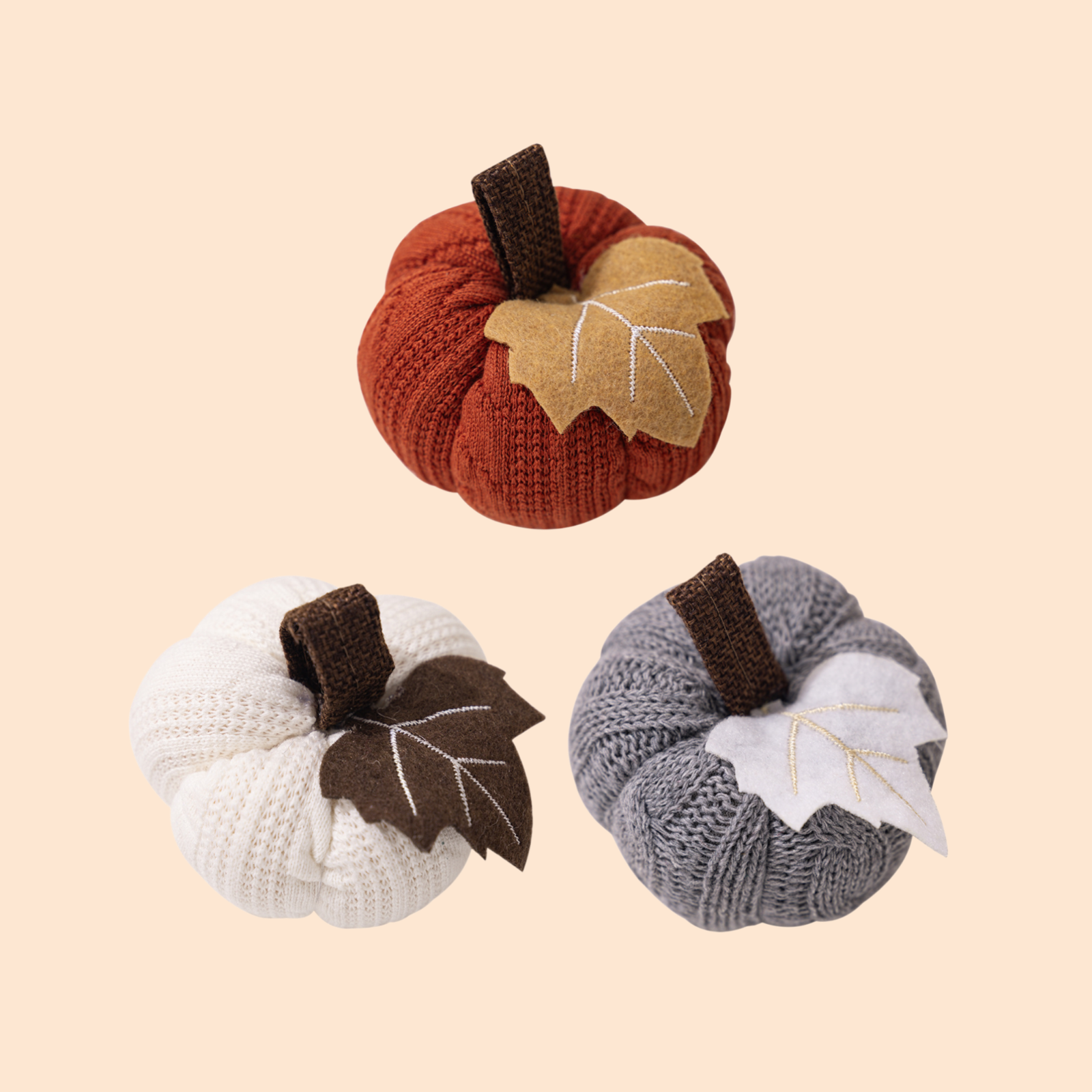 Decorative orange pumpkin pendant