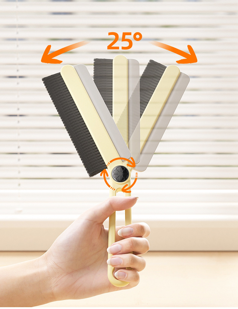 브러쉬 손잡이와 실리콘 헤드 디테일 이미지