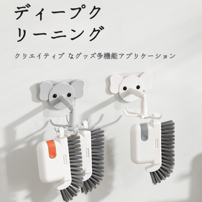 取り外し可能な窓・ドア用入り江ブラシ 家庭用入り江ブラシ デッドコーナーと隙間の掃除 窓用入り江ブラシ