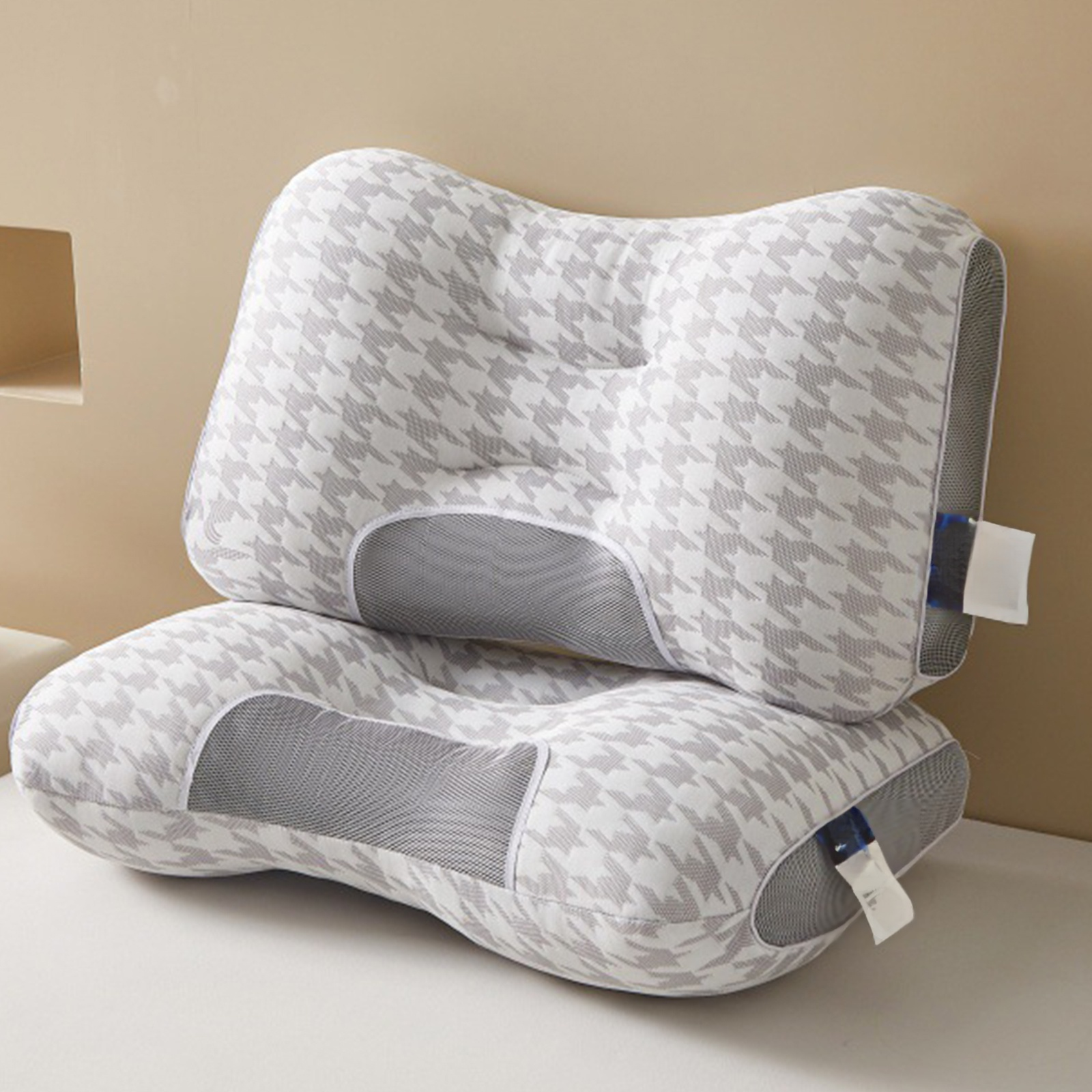 新千鳥格子大ハニカムspa枕