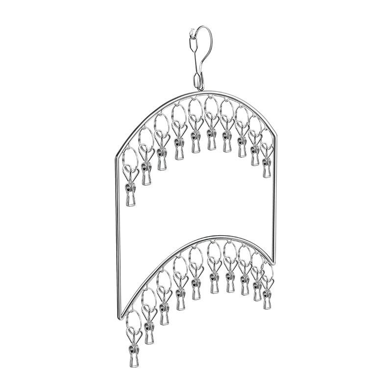 Nerezový vícevrstvý sušák na prádlo