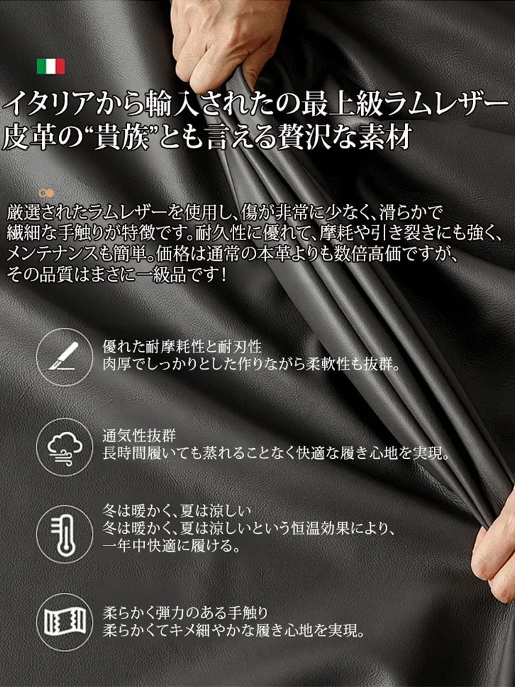 レディース本革オープントゥ透かし彫りサンダル