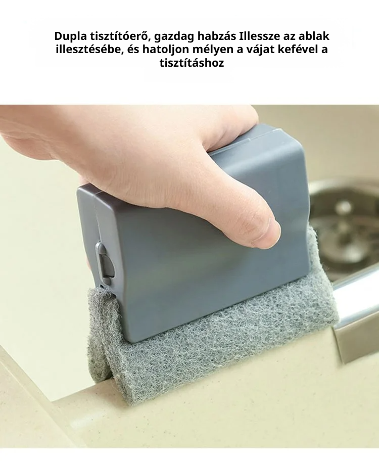 Ergonomikus markolatú kefe bemutatása