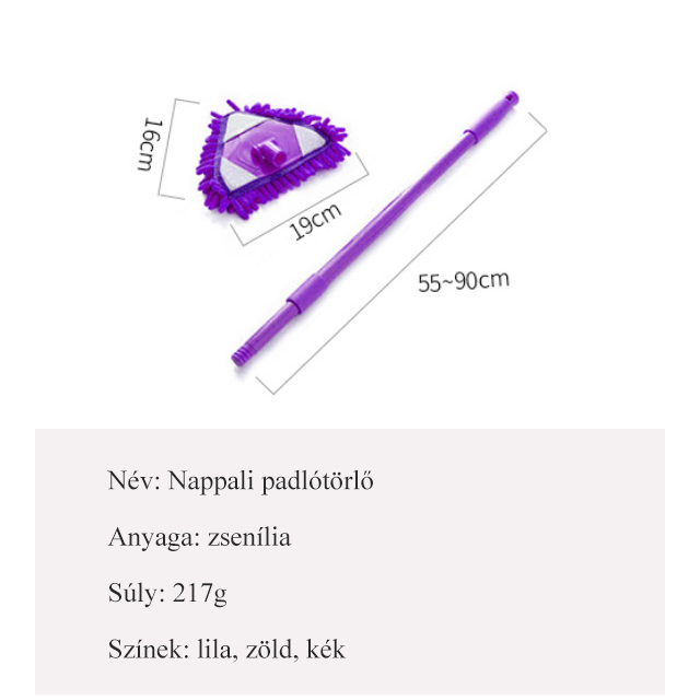 Nappali Padlómosó+