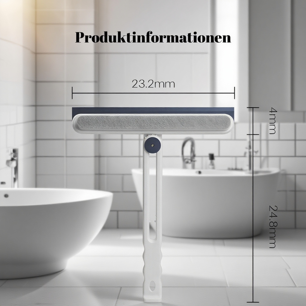 Hochwertiger Glasschaber für Spiegel und Glasflächen