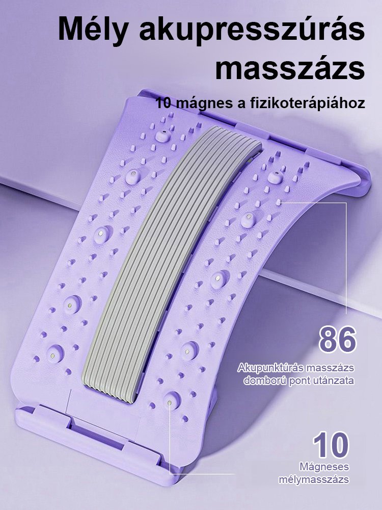 Mágneses akupunktúrás masszázs deréknyújtó készülék