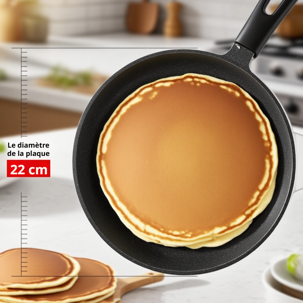 Machine à crêpes simple et efficace 