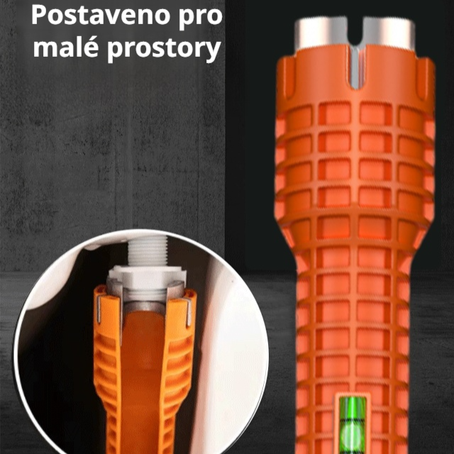 Domácí multifunkční klíč na dřez