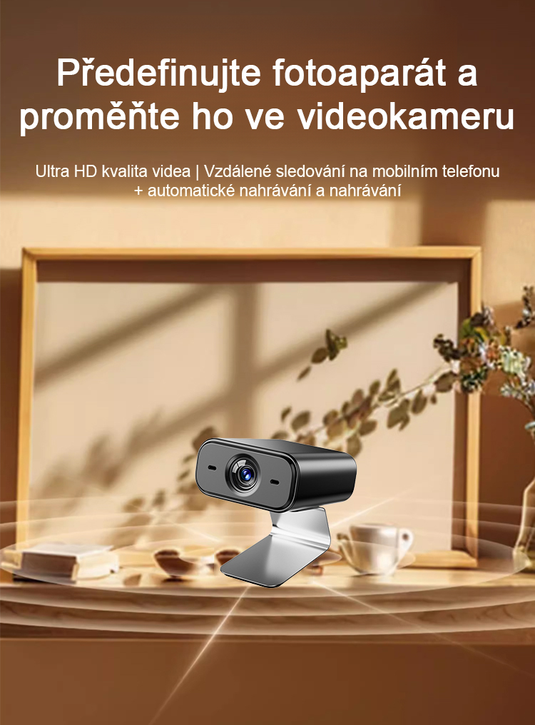 Bezdrátová mini monitorovací kamera