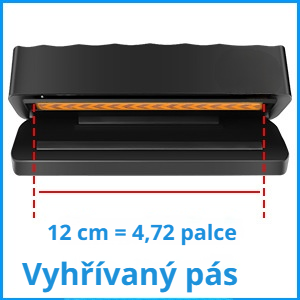 Malý přenosný ruční svářeč fólií v akci