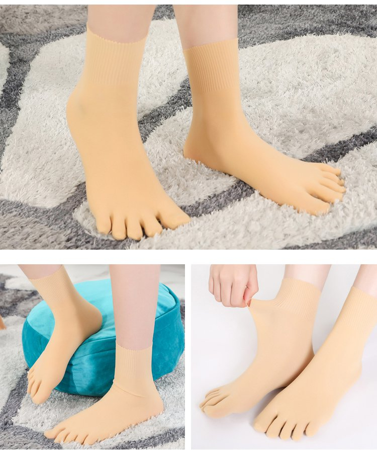 男女兼用で使えるシンプルなデザインの矯正ソックス