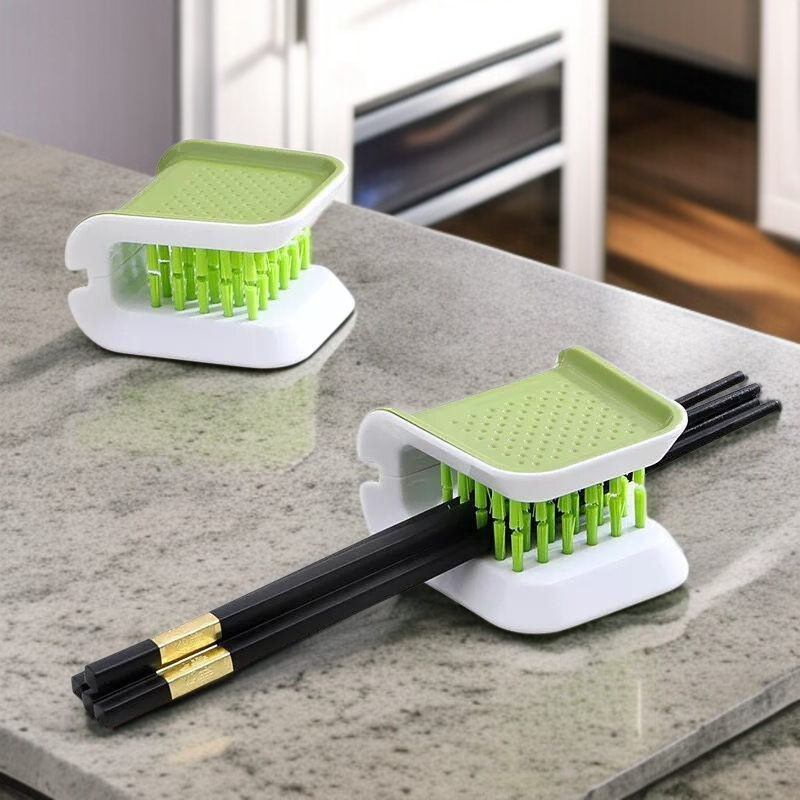 Cepillo de limpieza para tenedores y palillos