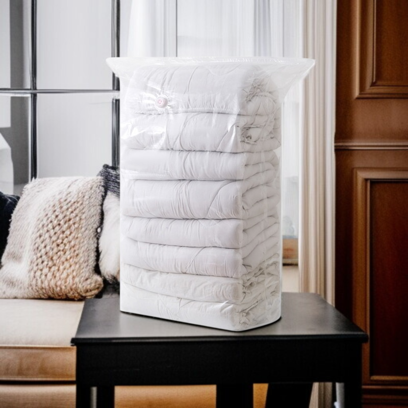 입체형 진공 압축백 패딩 수납백 두꺼운 이불 수납백 무펌프 압축 진공 수납백