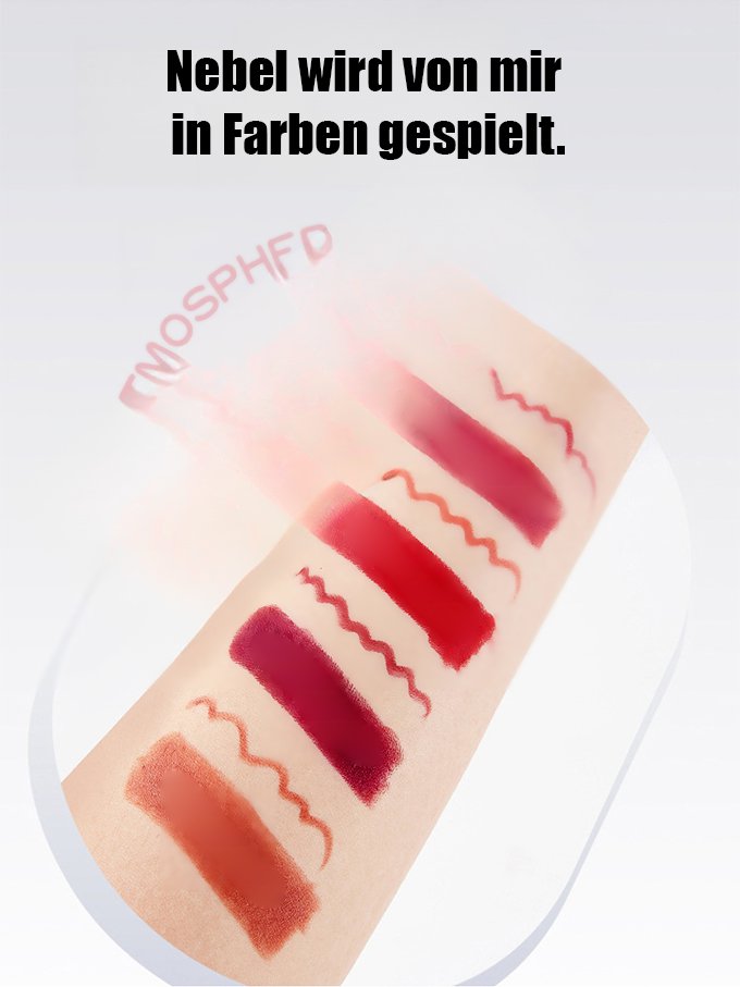 Doppelkopf-Lippenstift und Lippenkonturenstift, der nicht an Tassen haftet.