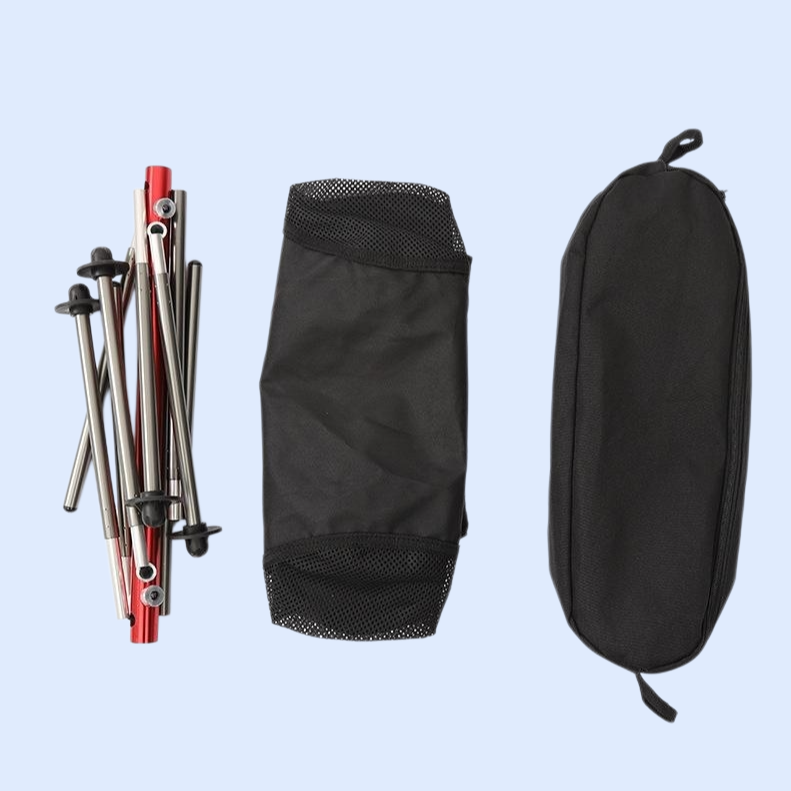 アルミ合金製便利なリクライニング背もたれ付き家庭用折りたたみ椅子