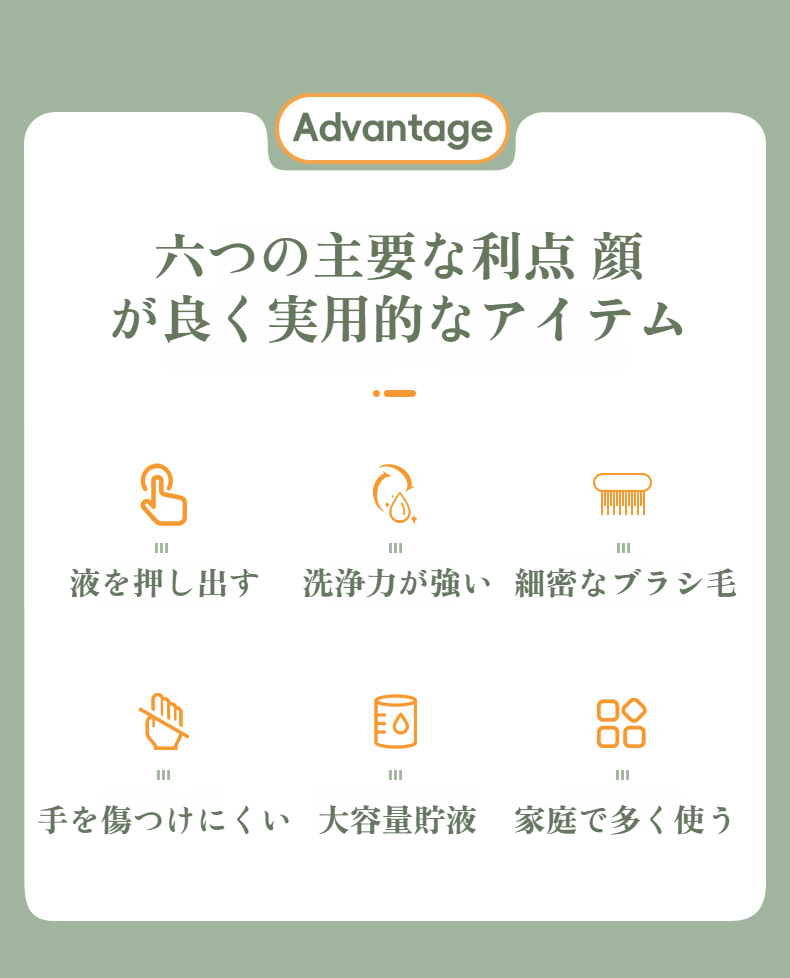 油汚れに強い家庭用ポットブラシ