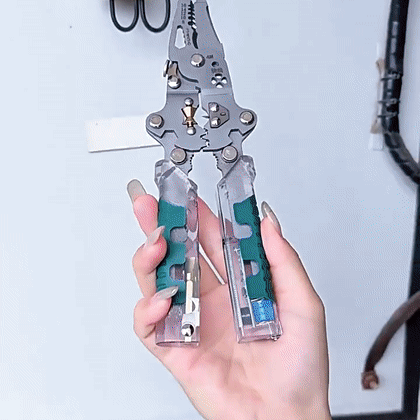 【한 번에 해결】접이식 전압 테스터 드라이버 및 와이어 스트리퍼