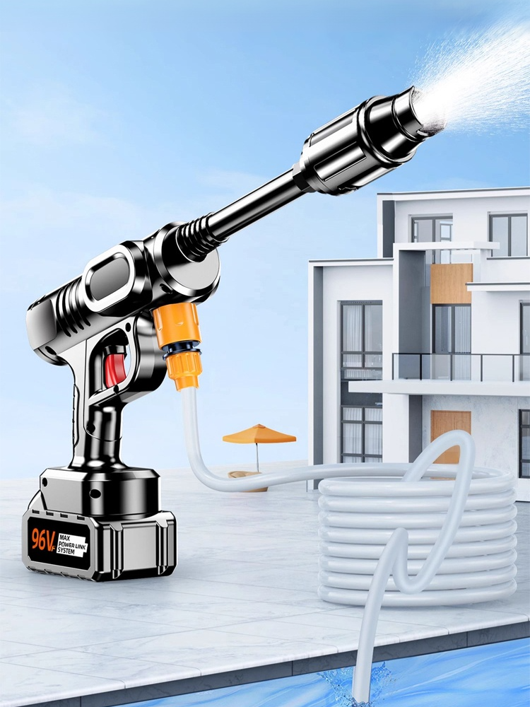 High pressure car wash gun