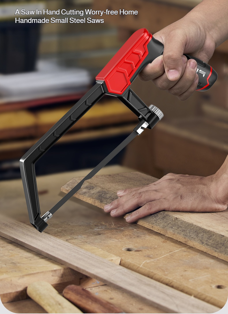 Compact home saw for precision cutting