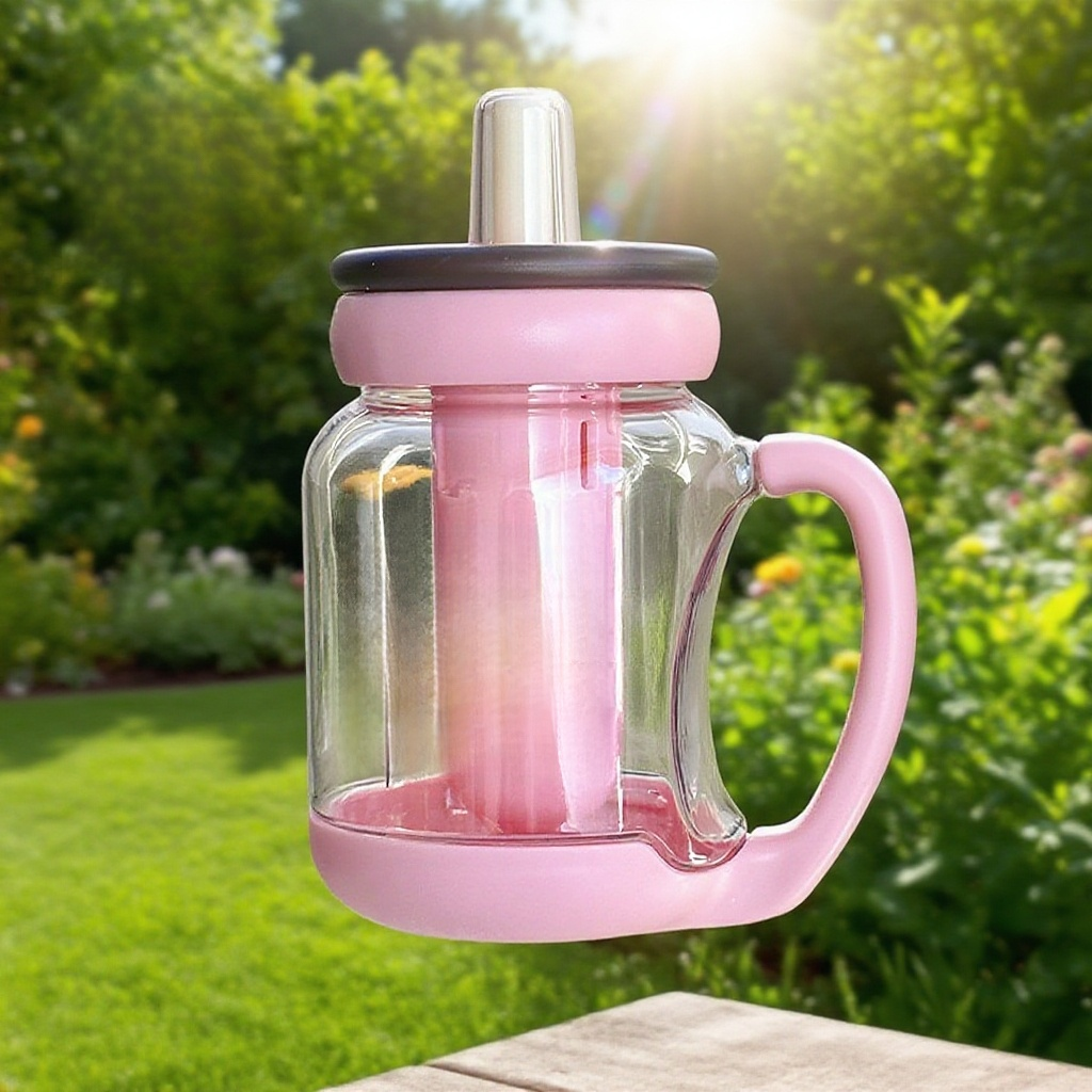 高顏值雲朵手柄塑膠杯