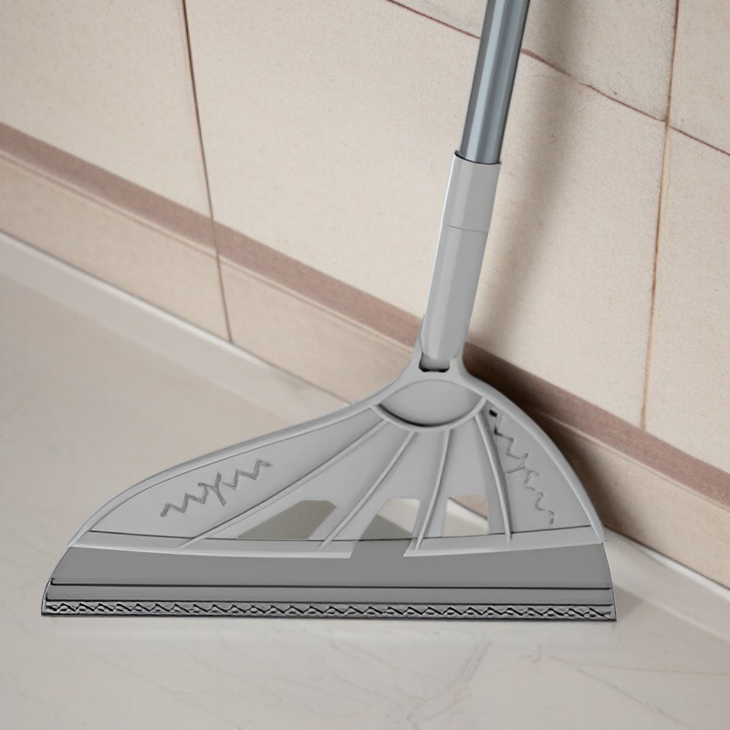 블랙테크 스크래치 밀대 물빗자루 헤어 전용 매직 실리콘 밀대 화장실 전용 청소도구